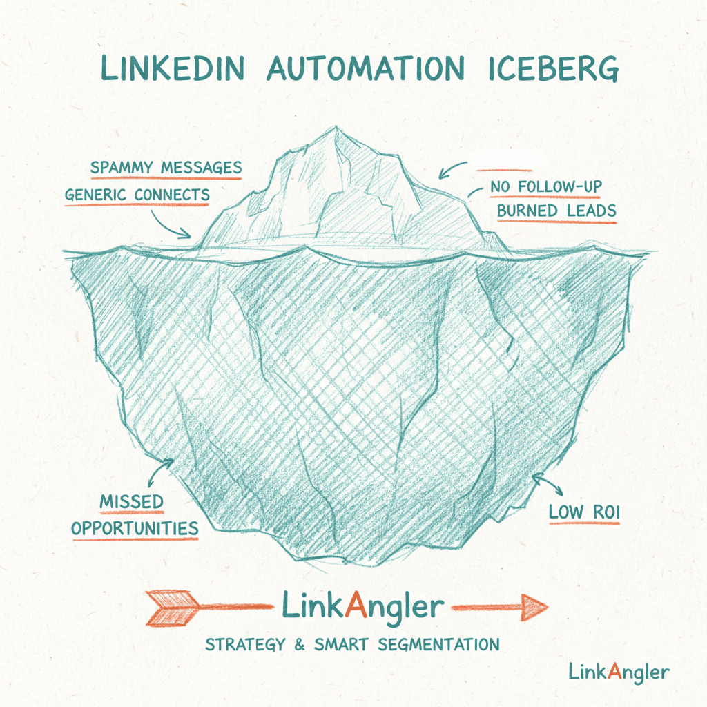 Common LinkedIn outreach automation Mistakes and How LinkAngler Helps You Avoid Them