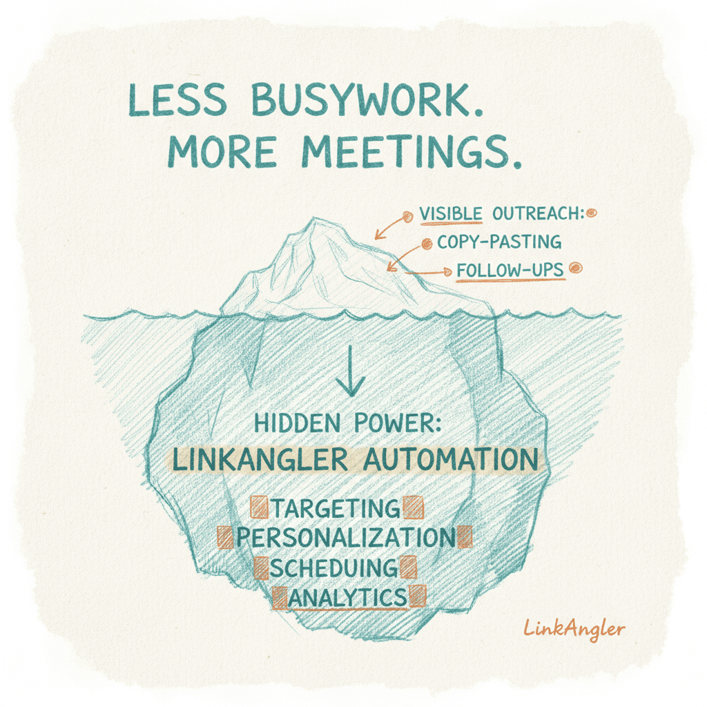 Free Your Week: LinkAngler's Approach to Automating LinkedIn Outreach for More Meetings