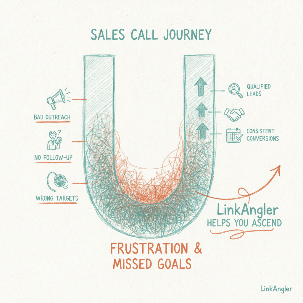Stop Leaving Calls on the Table: LinkAngler's Guide to Booking More Sales Calls