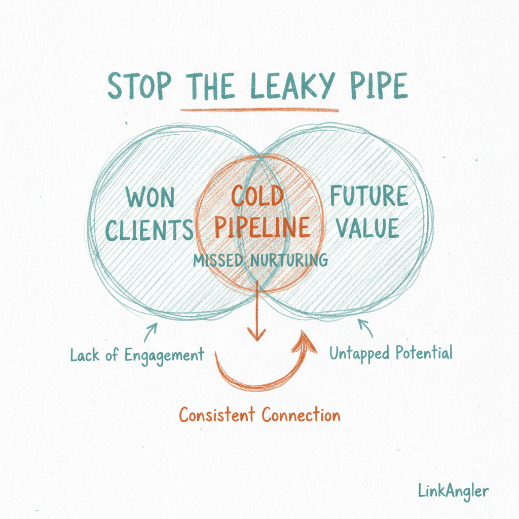 The Clients You Already Won: Why Warm Pipelines Go Cold and How to Stop It
