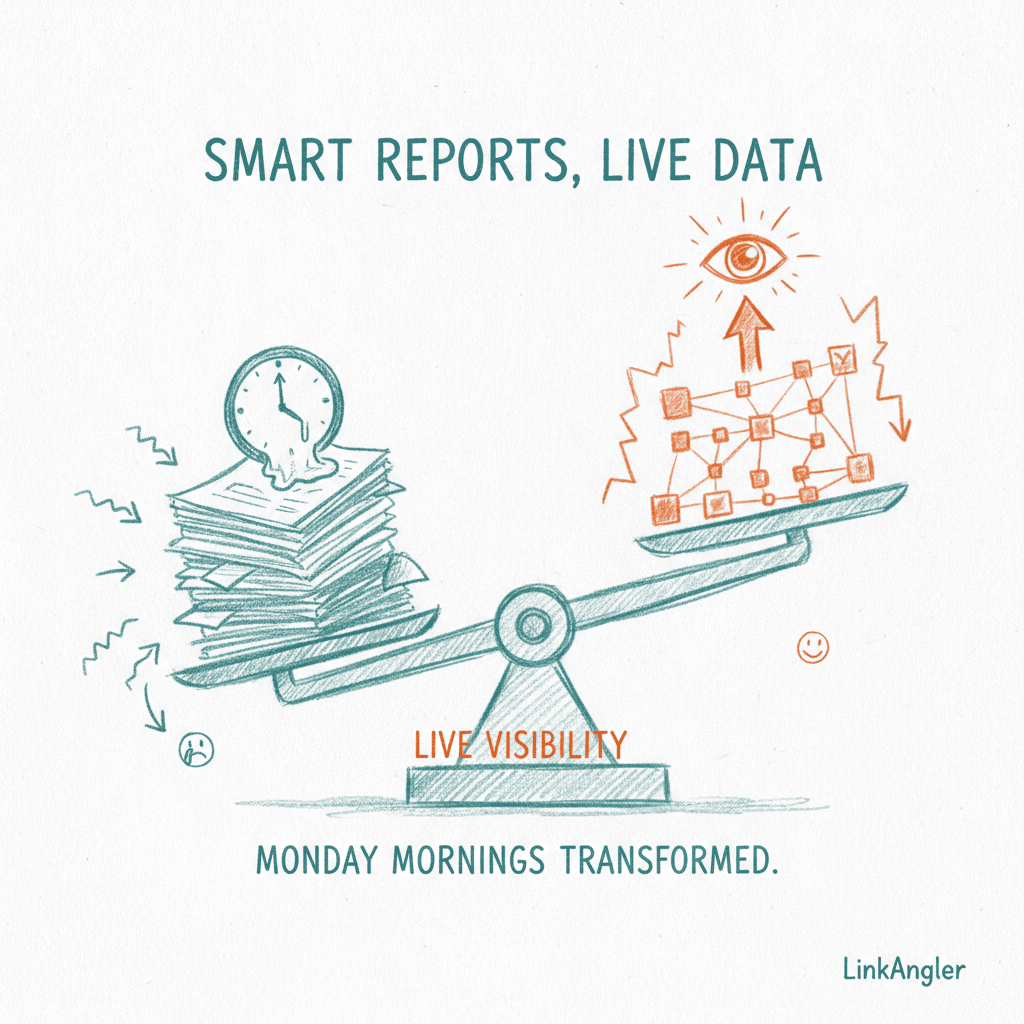 The Monday Report That Writes Itself: Live Visibility for Leadership Teams