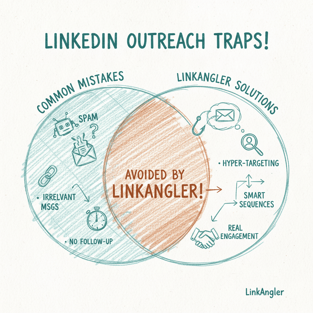 Why Your LinkedIn Outreach Automation Isn't Converting (And How LinkAngler Fixes It)